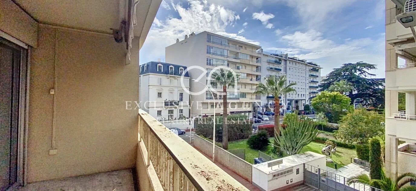 Cannes secteur Banane – Studio avec terrasse – 1 pièce – NR chambres – 29 m²