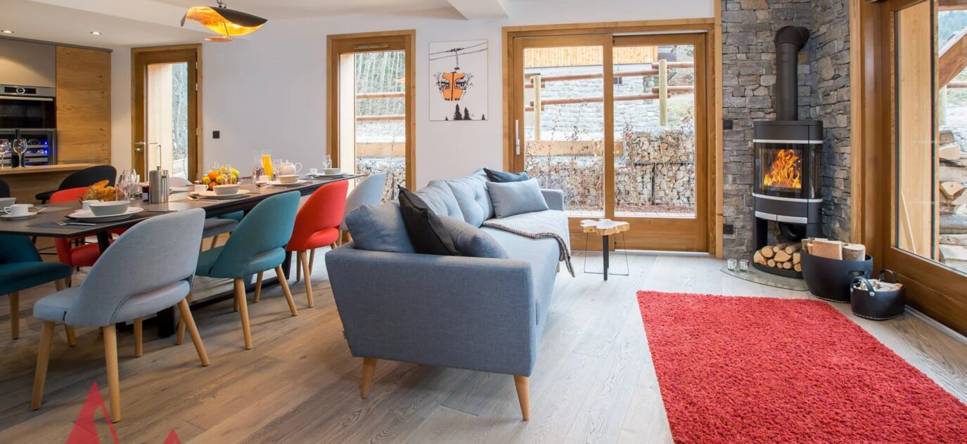 Luxueux appartement en duplex de 4 chambres avec terrasse à Morzine – Les Nants – 5 pièces – 4 chambres – 8 voyageurs – 136 m²