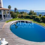 Villa avec piscine et vue panoramique baie de Cannes et Estérel – 6 pièces – 4 chambres – 8 voyageurs – 250 m²