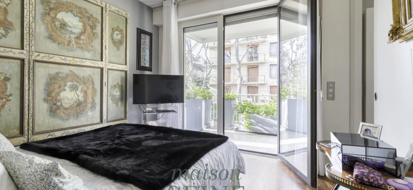 Exclusivité – Neuilly Mermoz – Appartement 2 chambres dans immeuble de grand standing – Large terrasse – 3 pièces – 2 chambres – 92 m²