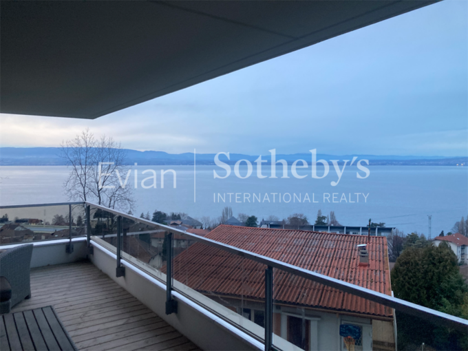 Evian, appartement T4 neuf avec vue lac – 4 pièces – 3 chambres – 2 voyageurs – 106.72 m²
