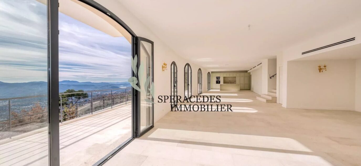 Spéracèdes – Superbe villa vue panoramique – 7 pièces – 4 chambres – 6 voyageurs – 235 m²