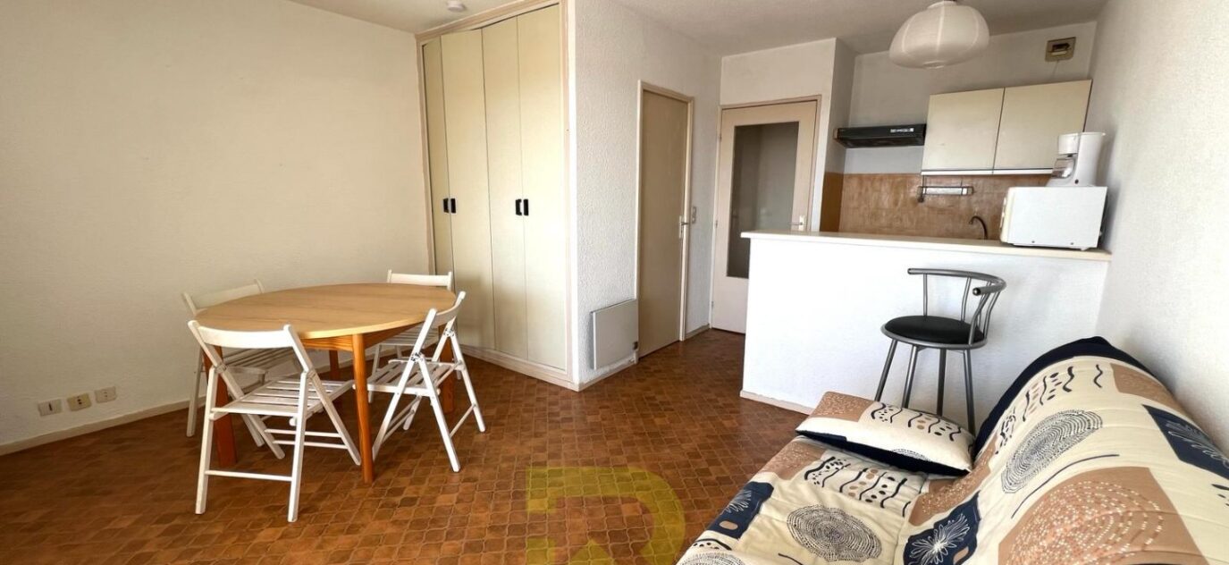 Appartement – 2 pièces – 1 chambre – 26 m²