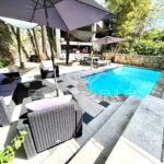 Appartement Villa avec piscine et jardin – 3 pièces – 2 chambres – 8 voyageurs – 176 m²