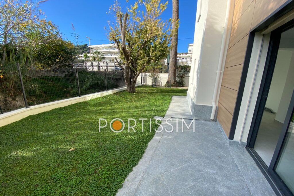 Golfe-Juan / appartement 2 pièces / état neuf / grand jardin – 2 pièces – 1 chambre – NR voyageurs – 50.21 m²