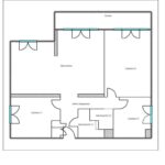 Nice Bas de Fabron appartement 4 pièces – 4 pièces – 3 chambres – NR voyageurs – 64.63 m²