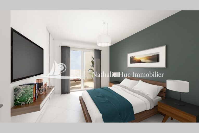vente appartement – NR pièces – 3 chambres – NR voyageurs – 92.20 m²