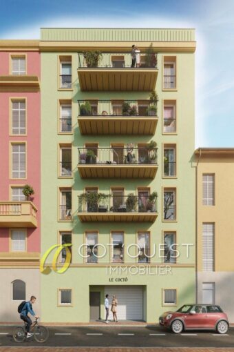 vente appartement 2 Pièce(s) – 2 pièces – 1 chambre – NR voyageurs – 40.20 m²