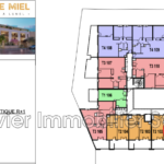 vente appartement 3 Pièce(s) – 3 pièces – 2 chambres – NR voyageurs – 64.30 m²