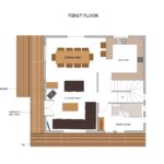 Superbe chalet indépendant récemment rénové de 5 chambres proche du centre de Morzine – 8 pièces – 5 chambres – 8 voyageurs – 150 m²