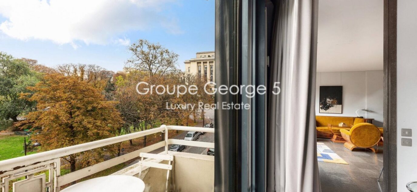 Paris 16ème – Chaillot. Rare appartement de standing de 89m – 3 pièces – 2 chambres – 89 m²
