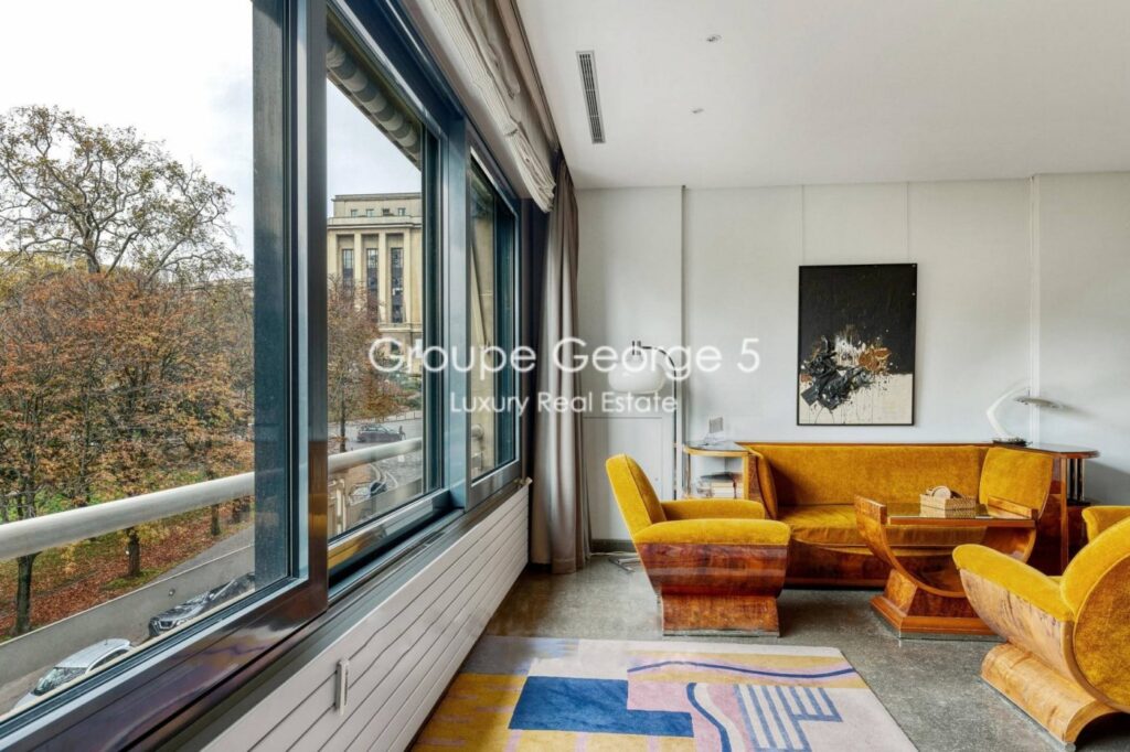 Paris 16ème – Chaillot. Rare appartement de standing de 89m – 3 pièces – 2 chambres – 89 m²