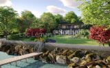 BELLE VILLA CONTEMPORAINE “PIEDS DANS L’EAU” – 5 pièces – 4 chambres – 177 m²