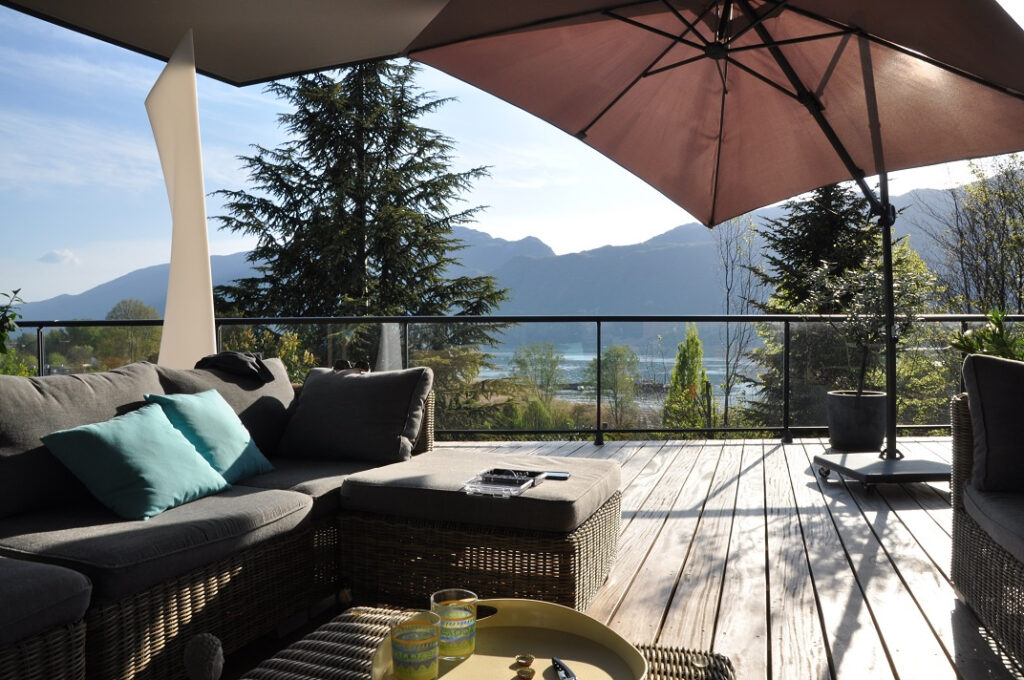 Aix les bains Appartement de 122 m2 face au lac avec terrass – 4 pièces – 2 chambres – 122 m²