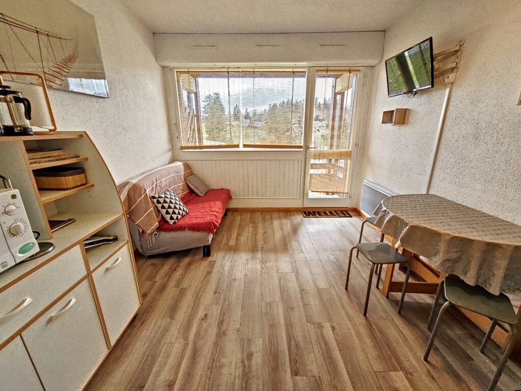 Studio au pieds des pistes – 1 pièce – NR chambres – 17 m²