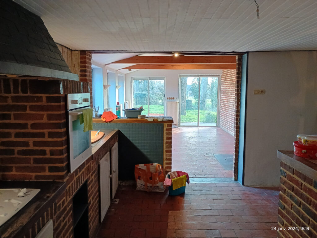 AISNE GERGNY Belle maison de campagne située au calme – 9 pièces – 6 chambres – 206 m²