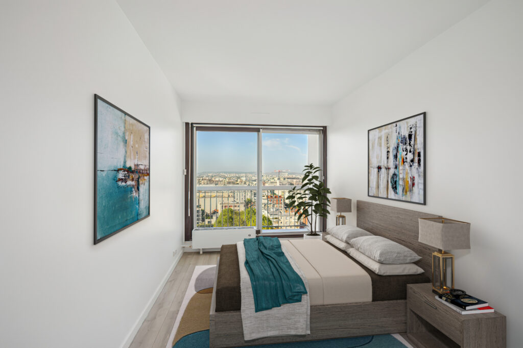 Courbevoie (92) – Quai de Seine – Appartement familial – 3 pièces – 2 chambres – 68 m²