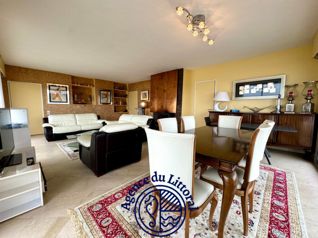 St Georges de Didonne, pleine vue mer, très bel appartement – 4 pièces – 3 chambres – 124.21 m²