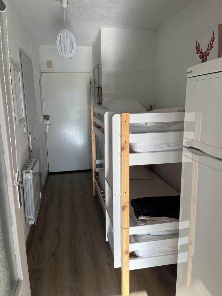 PIED DES PISTES APPARTEMENT AVEC GARAGE – 2 pièces – 1 chambre – 36 m²