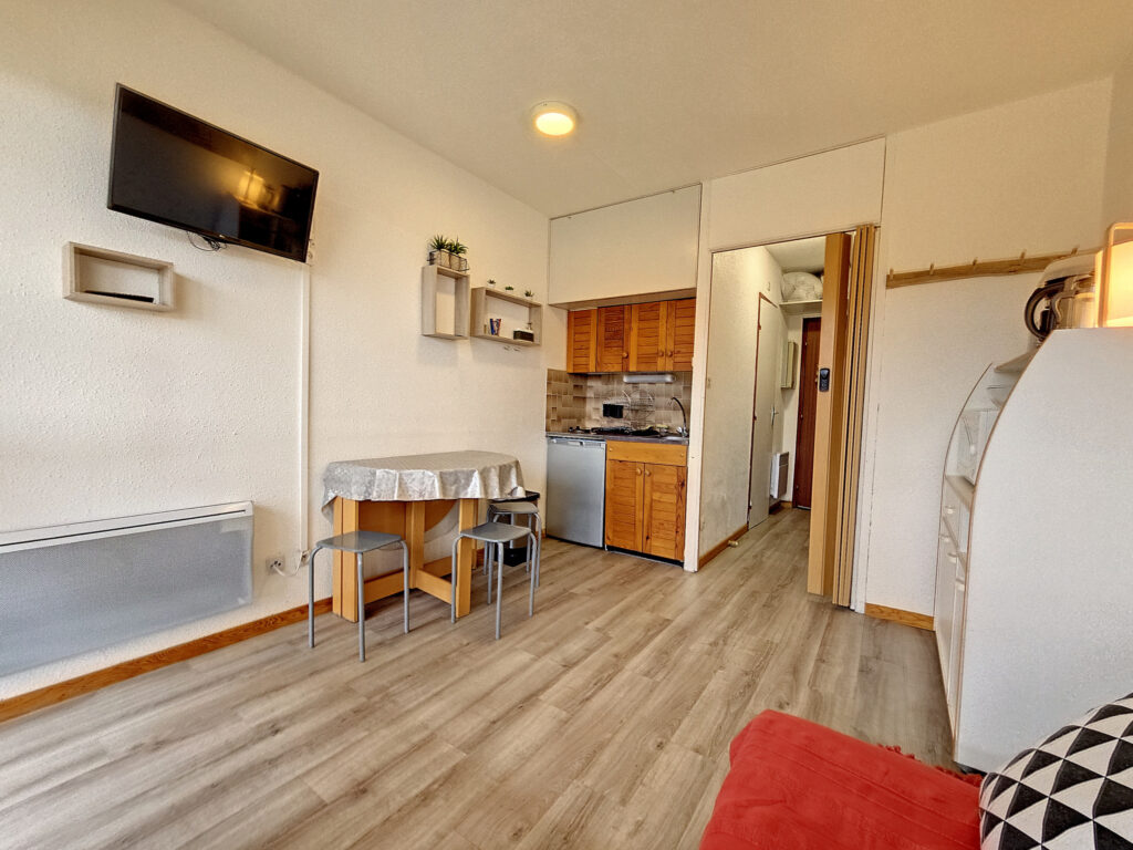 Studio au pieds des pistes – 1 pièce – NR chambres – 17 m²