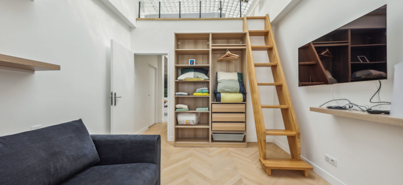 Paris 20ème  Saint Blaise  Appartement familial – 6 pièces – 4 chambres – 212 m²