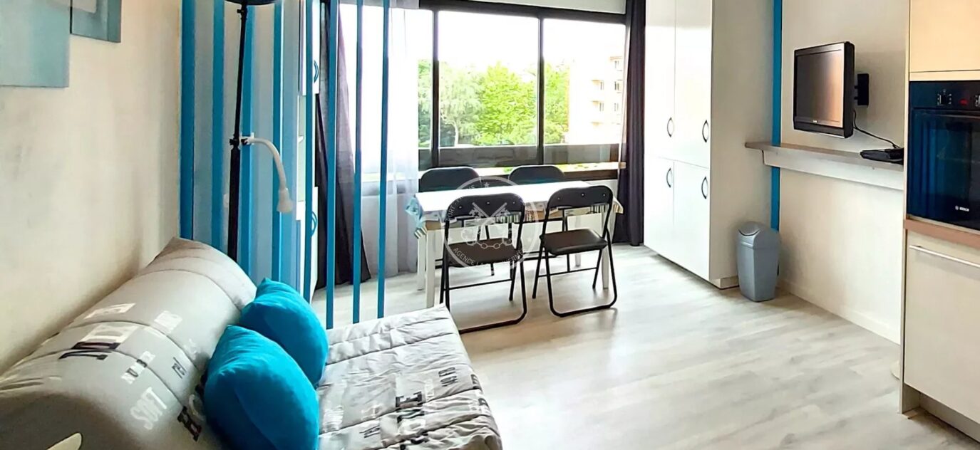 Studio résidence Piscine Tennis – 1 pièce – NR chambres – 27 m²