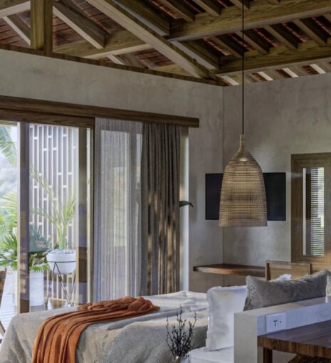 Villa de 3 chambres au sommet d’une colline située dans un complexe de luxe à Lombok – 4 pièces – 3 chambres – 342.5 m²