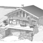 Superbe terrain constructible avec permis de construire purgé de tout recours dans le quartier le plus recherché de Morzine – NR pièces – NR chambres – 10 voyageurs – 557 m²