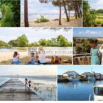 A VENDRE – ARÈS – BASSIN D’ARCACHON –  MAISON AVEC JARDIN ET PISCINE  – VUE BASSIN – 9 pièces – 8 chambres – 308 m²