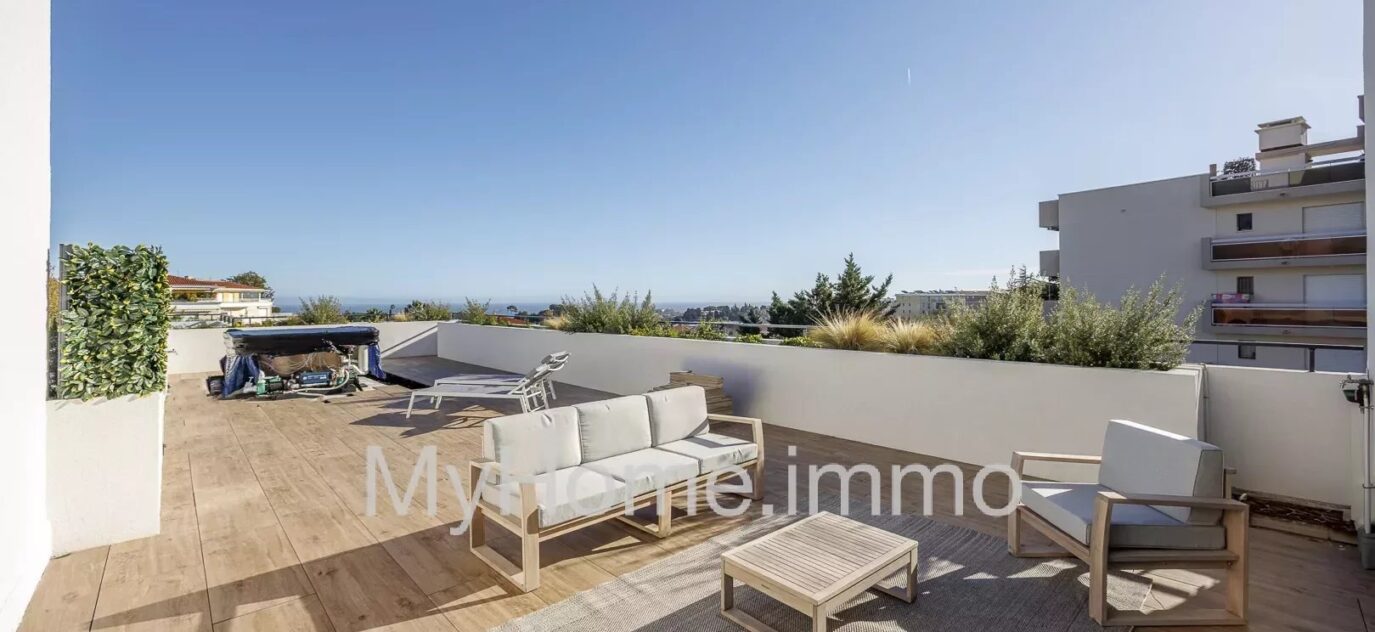 Penthouse de 95 m2, terrasses – 4 pièces – 3 chambres – 8 voyageurs – 95.1 m²