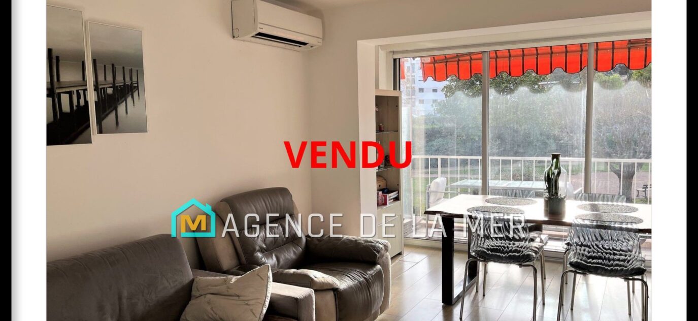 vente appartement 3 Pièce(s) – 3 pièces – 2 chambres – 50.04 m²