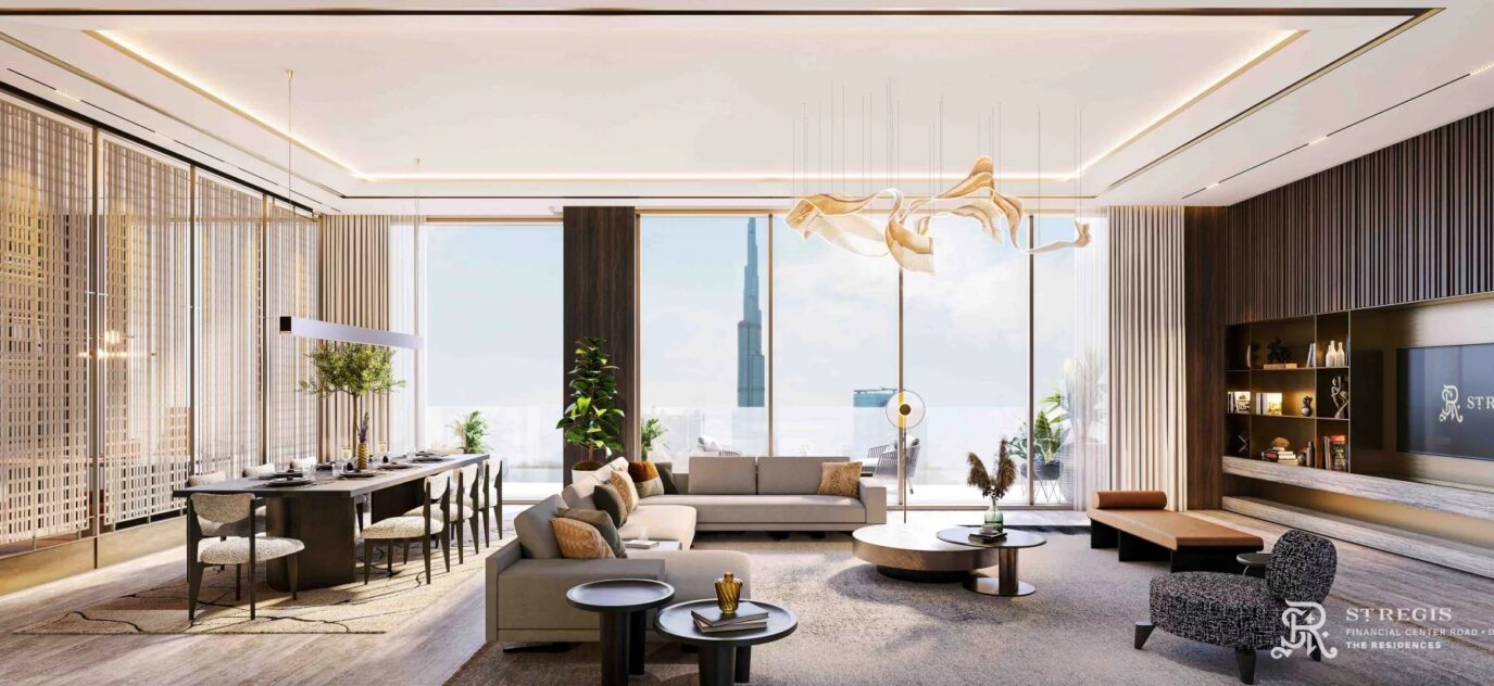 PRESTIGIEUX PENTHOUSE RÉSIDENCE ST REGIS – DOWNTOWN DUBAI – 6 pièces – 4 chambres – NR voyageurs – 3646 m²