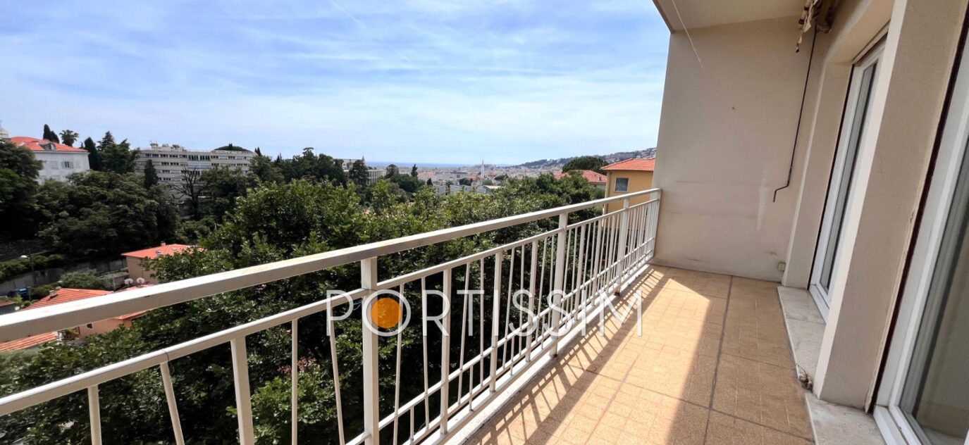 ALPES-MARITIMES (06) NICE CIMIEZ GRAND STUDIO / TERRASSE / VUE – 1 pièce – NR chambres – 41.29 m²