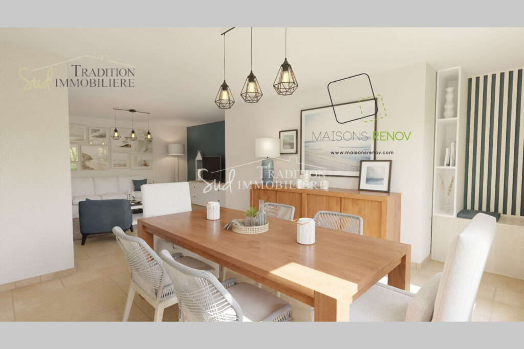 MAISON DE VILLAGE AVEC GRANGE INDEPENDANTE – 10 pièces – 5 chambres – 223.00 m²