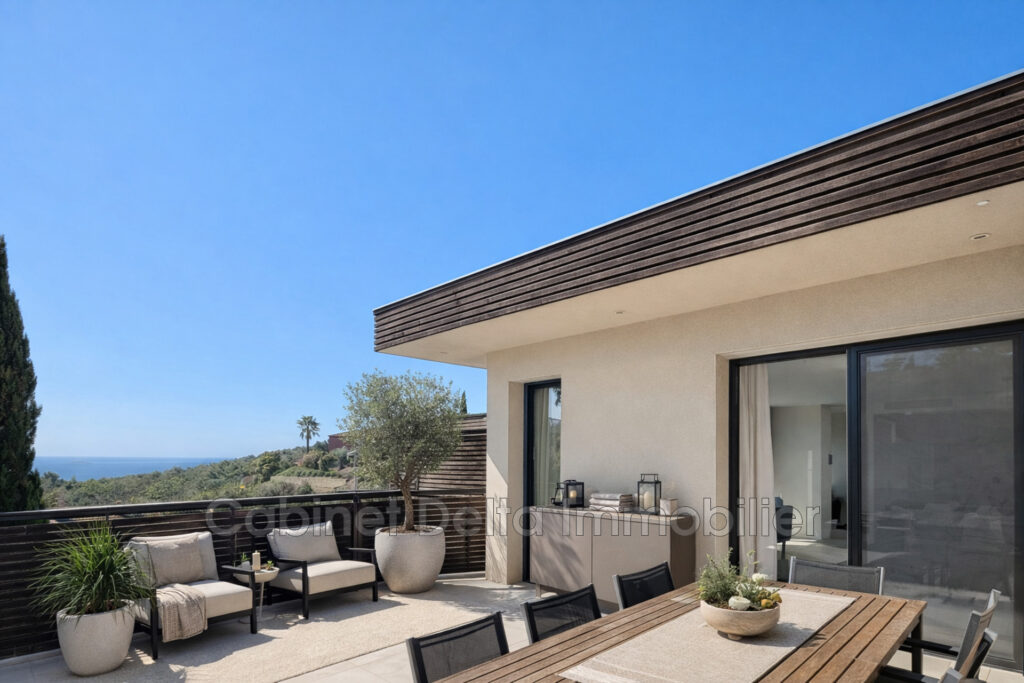 BANDOL Vue Mer – 5 pièces – 4 chambres – 130.00 m²