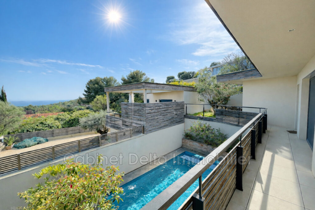 BANDOL Vue Mer – 5 pièces – 4 chambres – 130.00 m²
