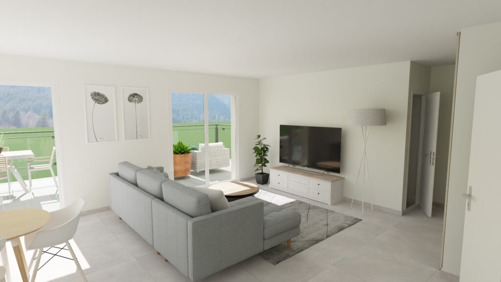 Au calme et à deux pas du centre village projet de maison – 4 pièces – 3 chambres – 4  – 95.91 m²