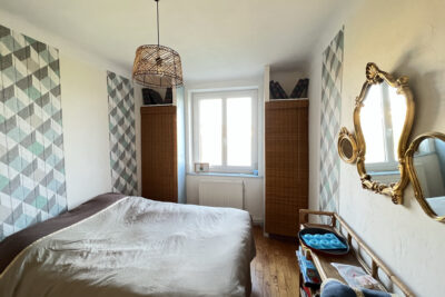 Appartement avec terrasse et terrain – 3 pièces – 2 chambres – 73 m²