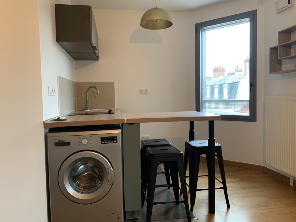 Charmant Studio Meublé à Louer – Boulevard de la Paix, Reims – 1 pièce – NR chambres – 26.44 m²
