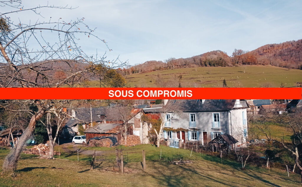 MAISON ATYPIQUE VALLEE DE LA BELLONGUE – 6 pièces – 3 chambres – 2  – 130 m²