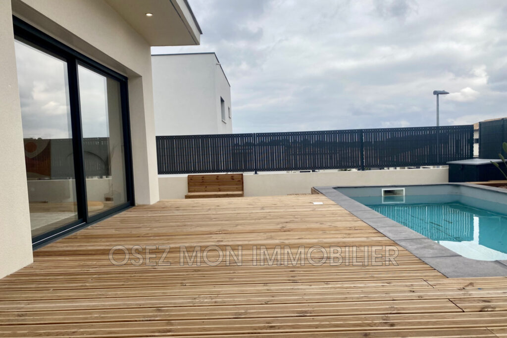 vente maison contemporaine 5 Pièce(s) – 5 pièces – 4 chambres – 4  – 118.00 m²