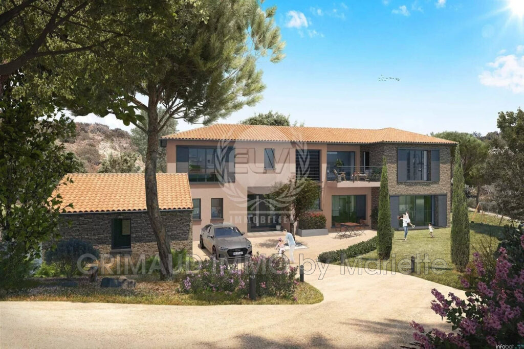 villa neuve livraison fin 2024, au calme avec 6ha de terrain.  – 5 pièces – 4 chambres – 4  – 240.00 m²