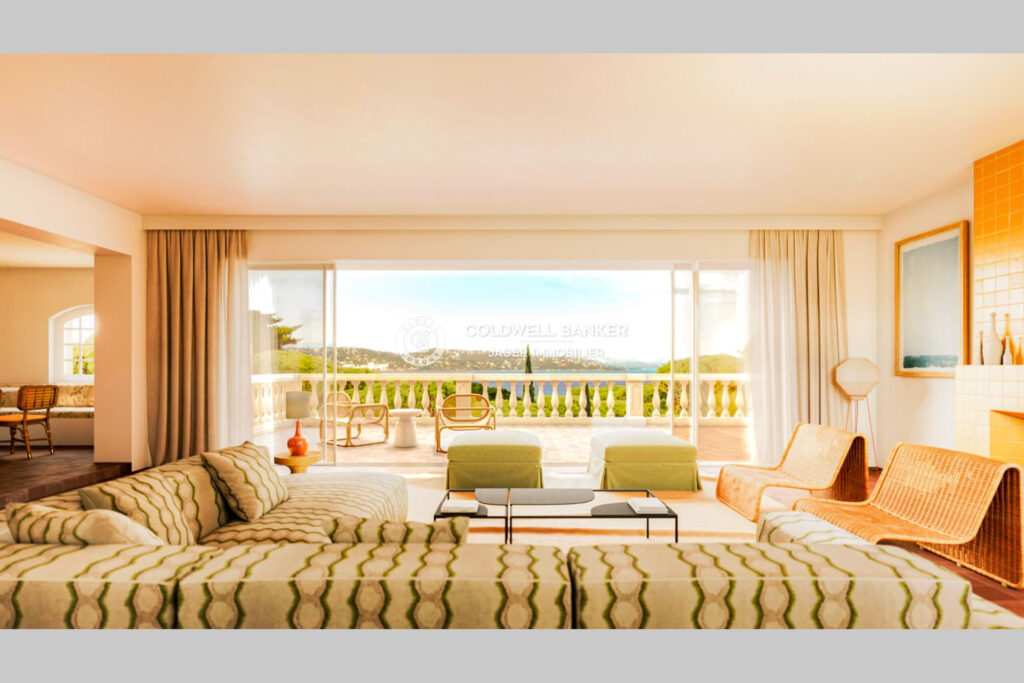 Superbe villa provençale avec vue mer panoramique – Golfe de S – 8 pièces – 7 chambres – 4  – 275.00 m²