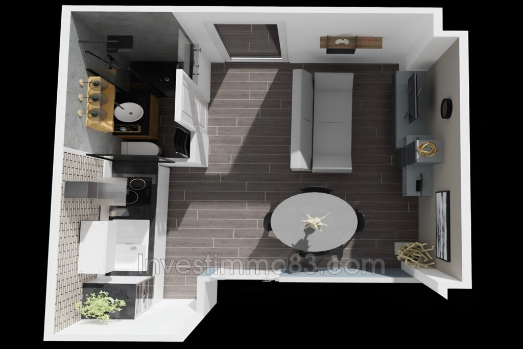 Entre GREASQUE et Saint SAVOURNIN, dans un environnement verdo – 6 pièces – 4 chambres – 4  – 180.00 m²