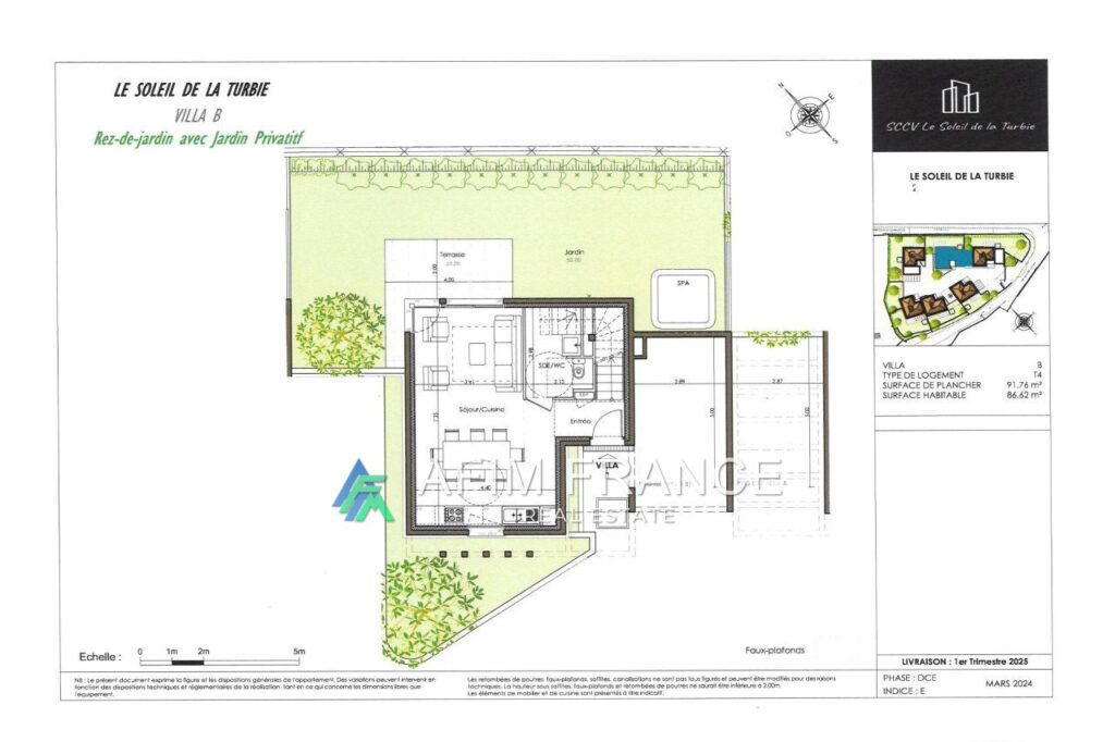 vente villa 4 Pièce(s) – 4 pièces – 3 chambres – 4  – 86.62 m²