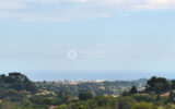 MOUGINS – Terrain constructible avec vue mer et sur le village – NR pièces – NR chambres – 4  – 2870.00 m²