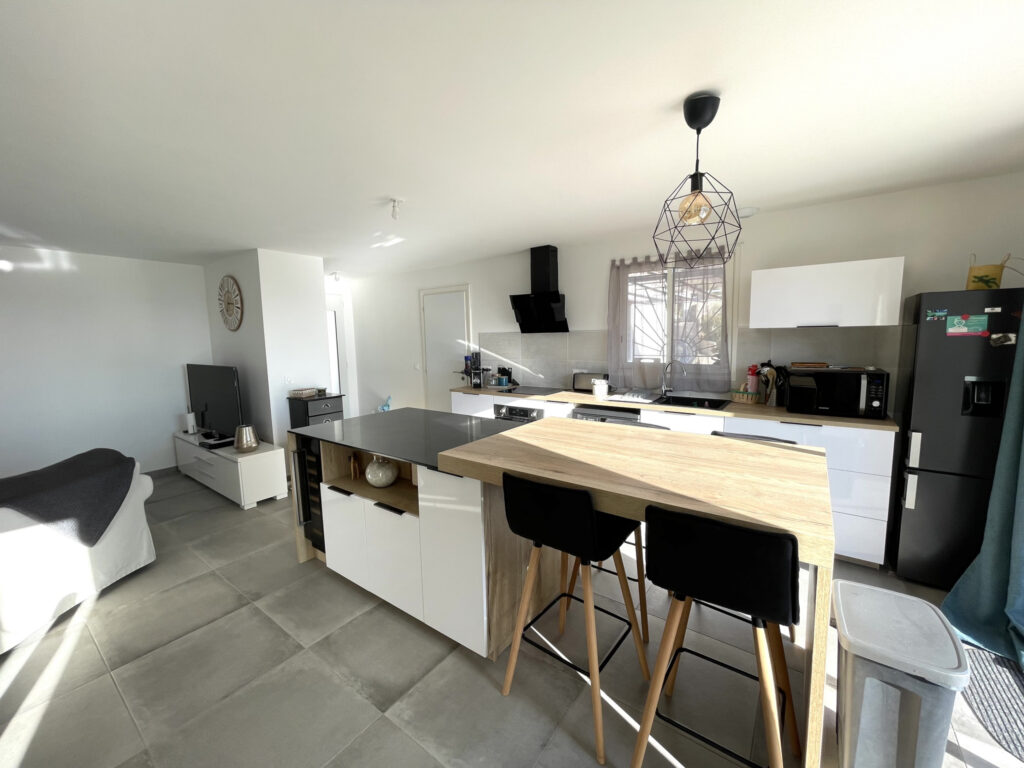 Vente villa individuelle neuve T4 avec garage – 4 pièces – 3 chambres – 6  – 91 m²