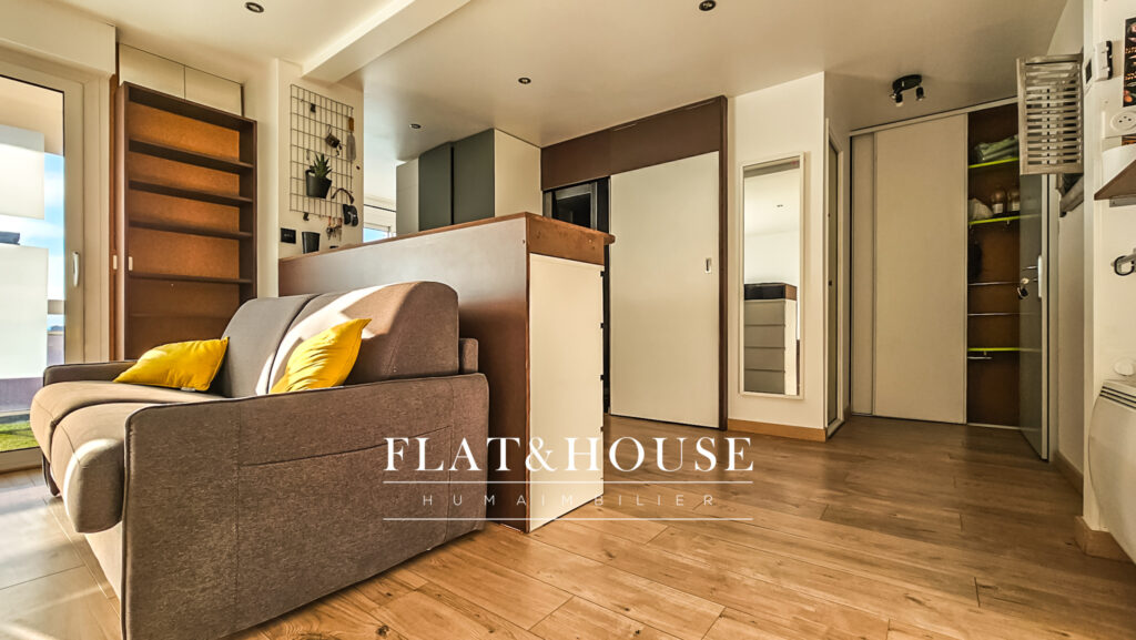 T1 bis + garage Box sous-sol /beaulieu / 35 .5 m2 – 1 pièce – NR chambres – 6  – 35.55 m²