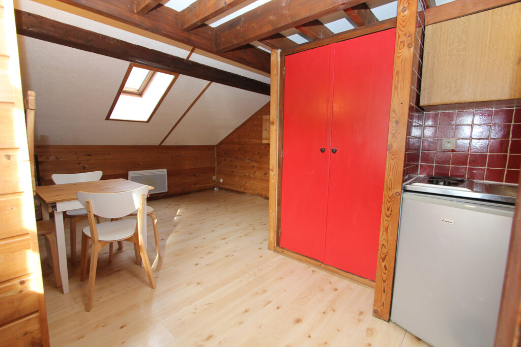Studio avec  Mezzanine  ‘Loriaz’ – 1 pièce – 1 chambre – NR  – 20 m²