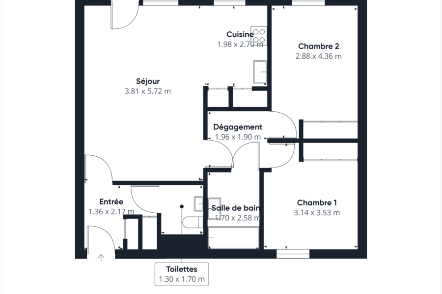 Appartement à vendre à Les sorinières